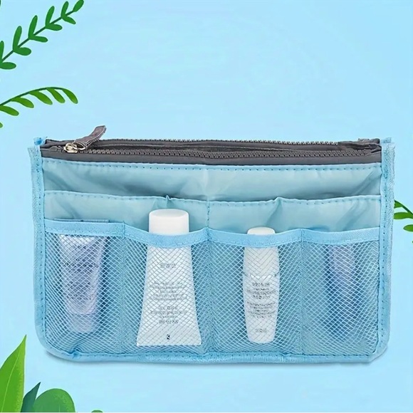 Bag Organizer Insert, Travel Storage, Makeup Multi Pocket Multifunction 🆕 - Picture 14 of 14